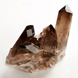 Дымчатый кварц (раухтопаз) - натуральный природный камень